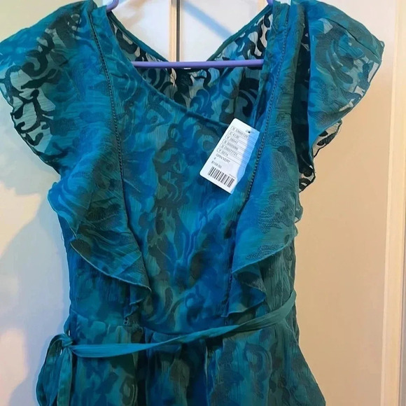 *Final Price* Anthropologie green dress brand new size 4 with pockets NWT - Picture 2 of 7